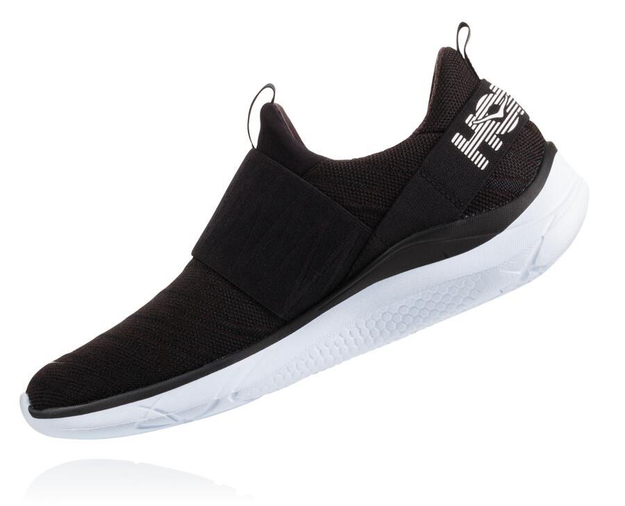 Tenis Hoka One One Mujer Negros/Blancos - Hupana Slip - MDTR86910